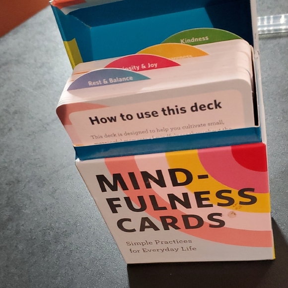 Mindfulness Cards with Colorful Design - Picture 2 of 5